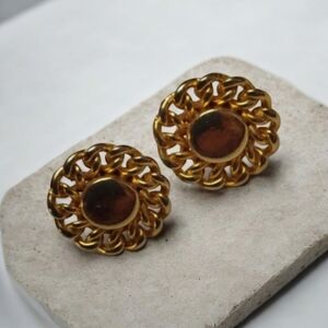 Elegant Gold-Tone Earrings
